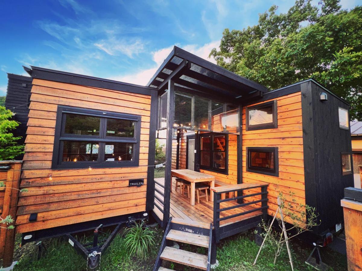 Villa Tiny Base The River House & Trailer Kawazu